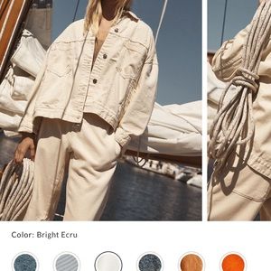 Free People denim jacket